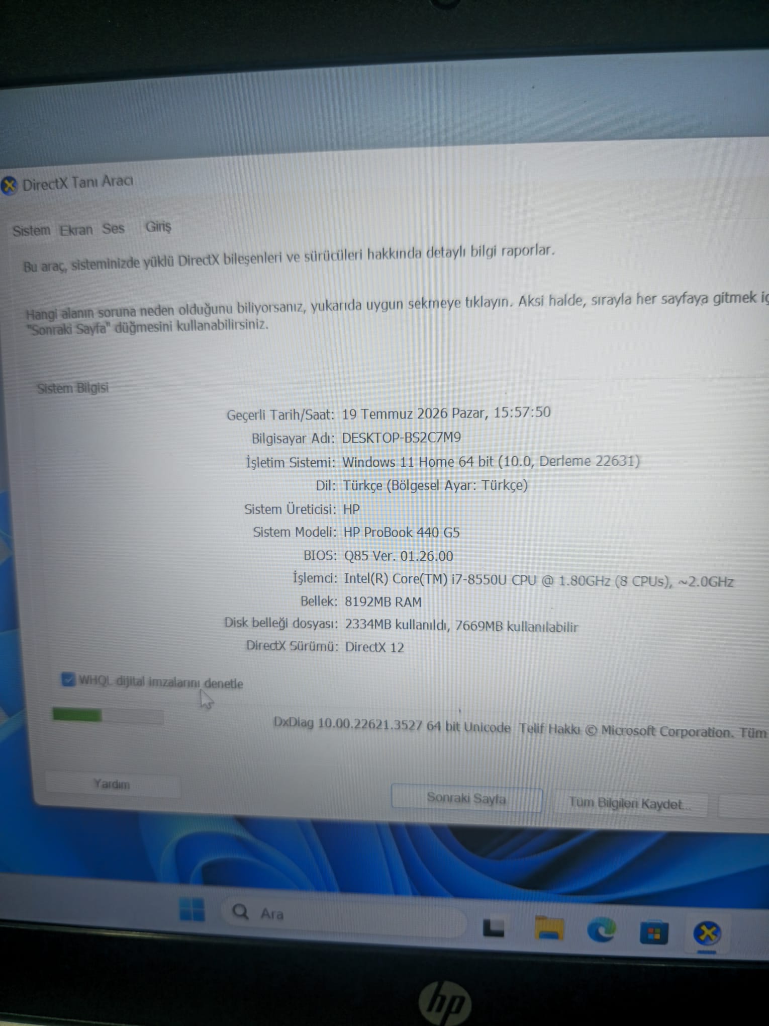 HP PROBOOK 440 G5